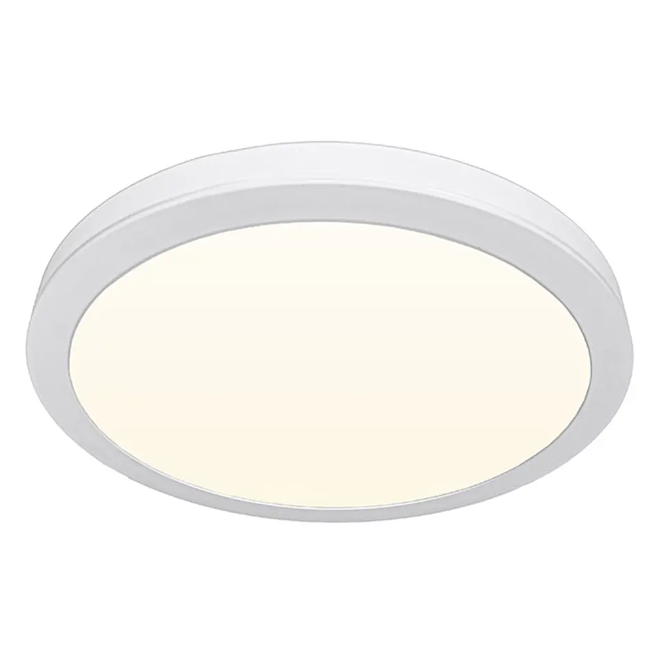 Painel de superficie ERASMUS redondo 32W LED 2720lm 4000K Alt.2,4xD.40cm branco 1