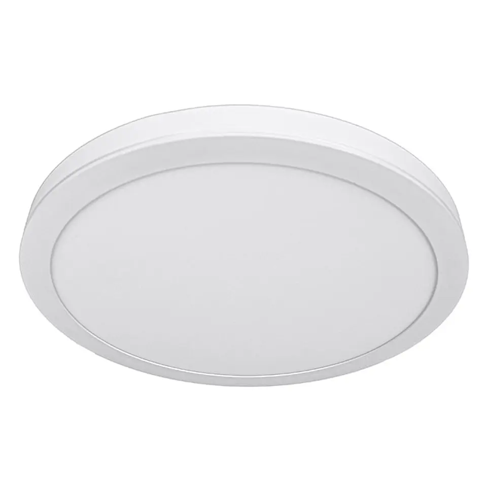 Painel de superficie ERASMUS redondo 32W LED 2560lm 3000K Alt.2,4xD.40cm branco 2