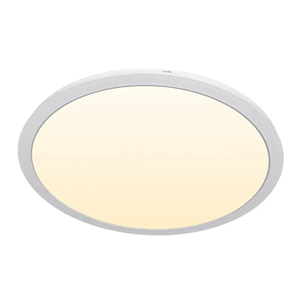 Painel de superficie ERASMUS redondo 40W LED 3200lm 3000K Alt.2,4xD.50cm branco 1