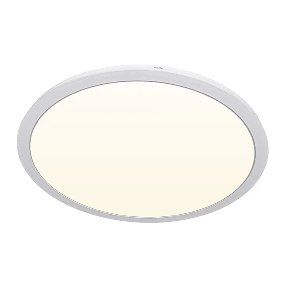 Painel de superficie ERASMUS redondo 40W LED 3400lm 4000K Alt.2,4xD.50cm branco 1