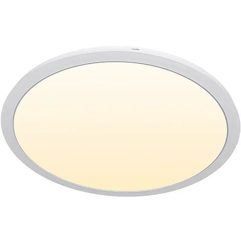 Painel de superficie ERASMUS redondo 48W LED 3840lm 3000K Alt.2,4xD.60cm branco