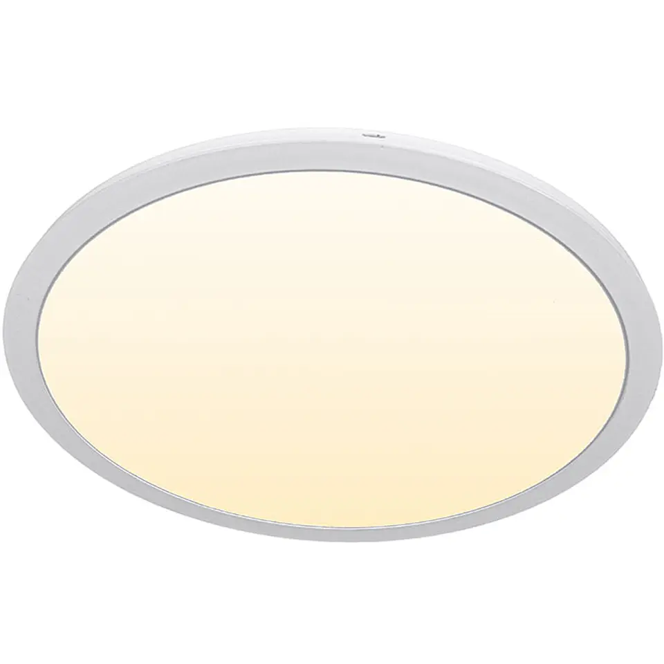 Painel de superficie ERASMUS redondo 48W LED 3840lm 3000K Alt.2,4xD.60cm branco 1