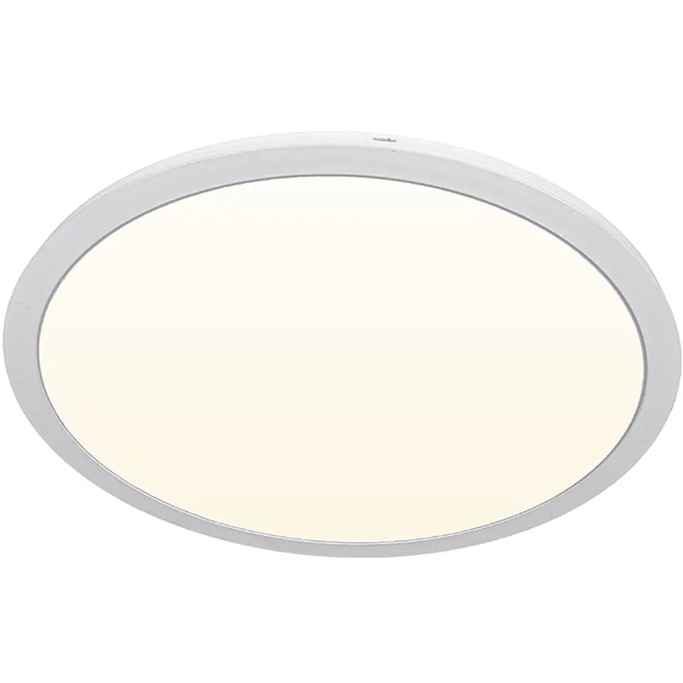 Painel de superficie ERASMUS redondo 48W LED 4080lm 4000K Alt.2,4xD.60cm branco 1