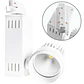 Foco para calha AZURAS (3 condutores) 1x16W LED 1400lm 4000K C.10,5xL.15xAlt.19,5cm branco - Thumbnail 1