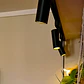 Foco para calha ADONIS (2 condutores) 1x25W LED 1600lm 2700K 24° C.8xL.7xAlt.22cm alumínio preto - Thumbnail 2