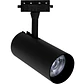 Foco para calha ADONIS (2 condutores) 1x35W LED 2200lm 2700K 24° C.8xL.8xAlt.24cm alumínio preto - Thumbnail 1