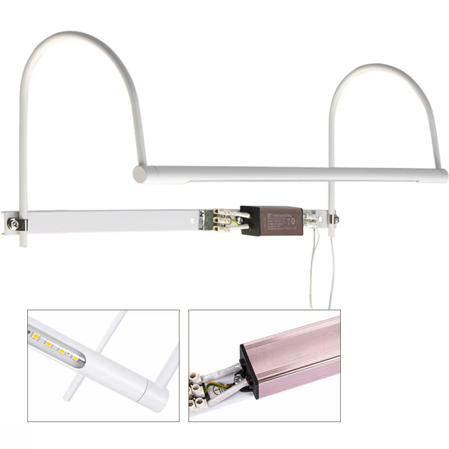 Aplique VHILS 1x5W LED 400lm 2700K C.47xL.15xAlt.18cm 1