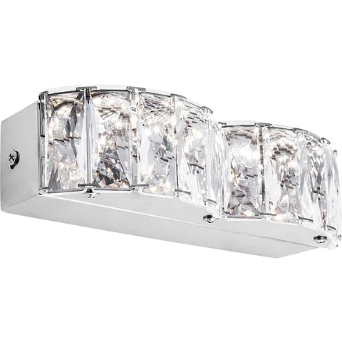 Aplique ZURIQUE 1x8W LED 690lm 4000K C.22xL.9xAlt.5cm cromado