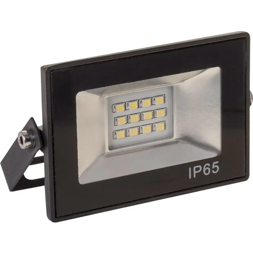 Projector TOBOL IP65 1x10W LED 500lm 6500K 120°C.11xL.2,2xAlt.7,5cm preto 1