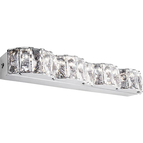 Aplique ZURIQUE 1x16W LED 1350lm 4000K C.40xL.9xAlt.6cm cromado