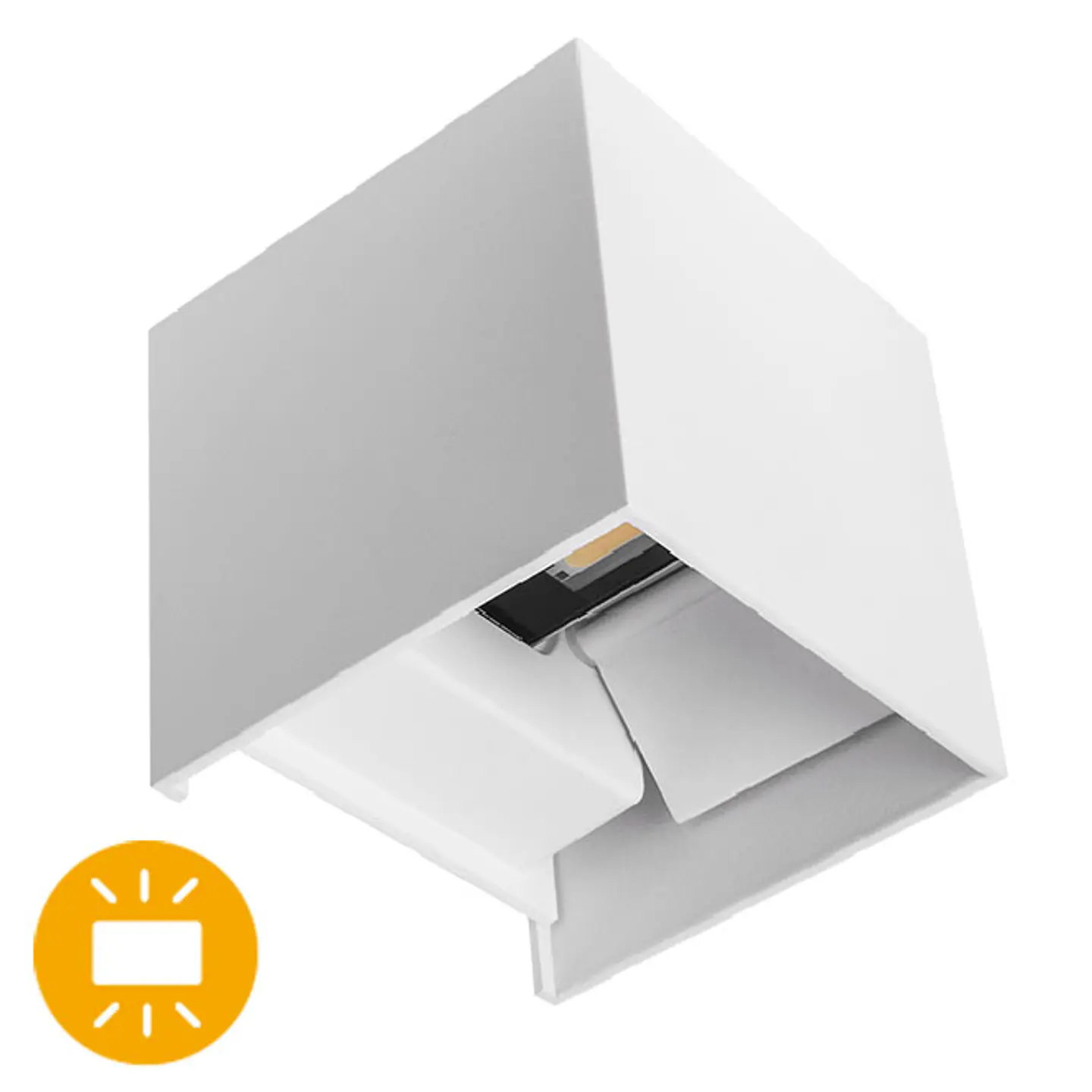 Aplique SEVER IP54 2x3W LED 560lm 3000K C.10xL.10xAlt.10cm 1
