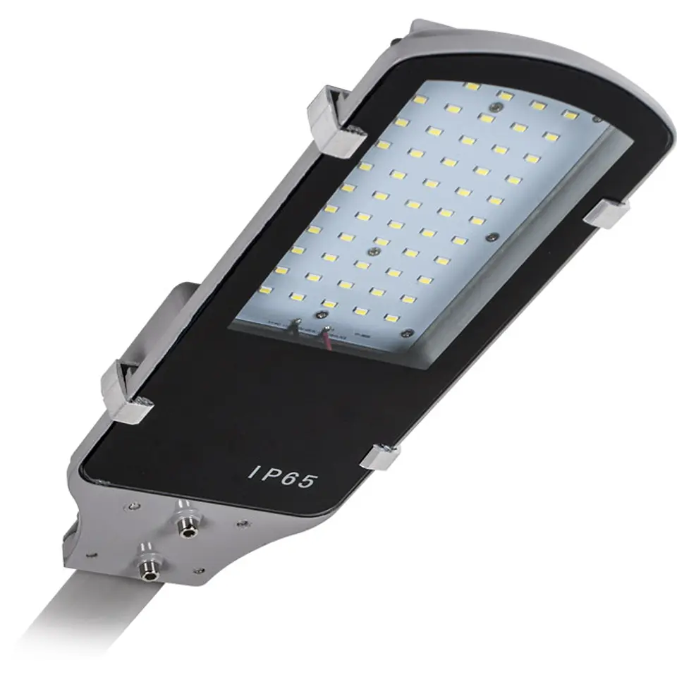 Aplique PASTEUR IP65 1x30W LED 3600lm 6000K C.38,5xL.14,5xAlt.5,5cm cinzento 1
