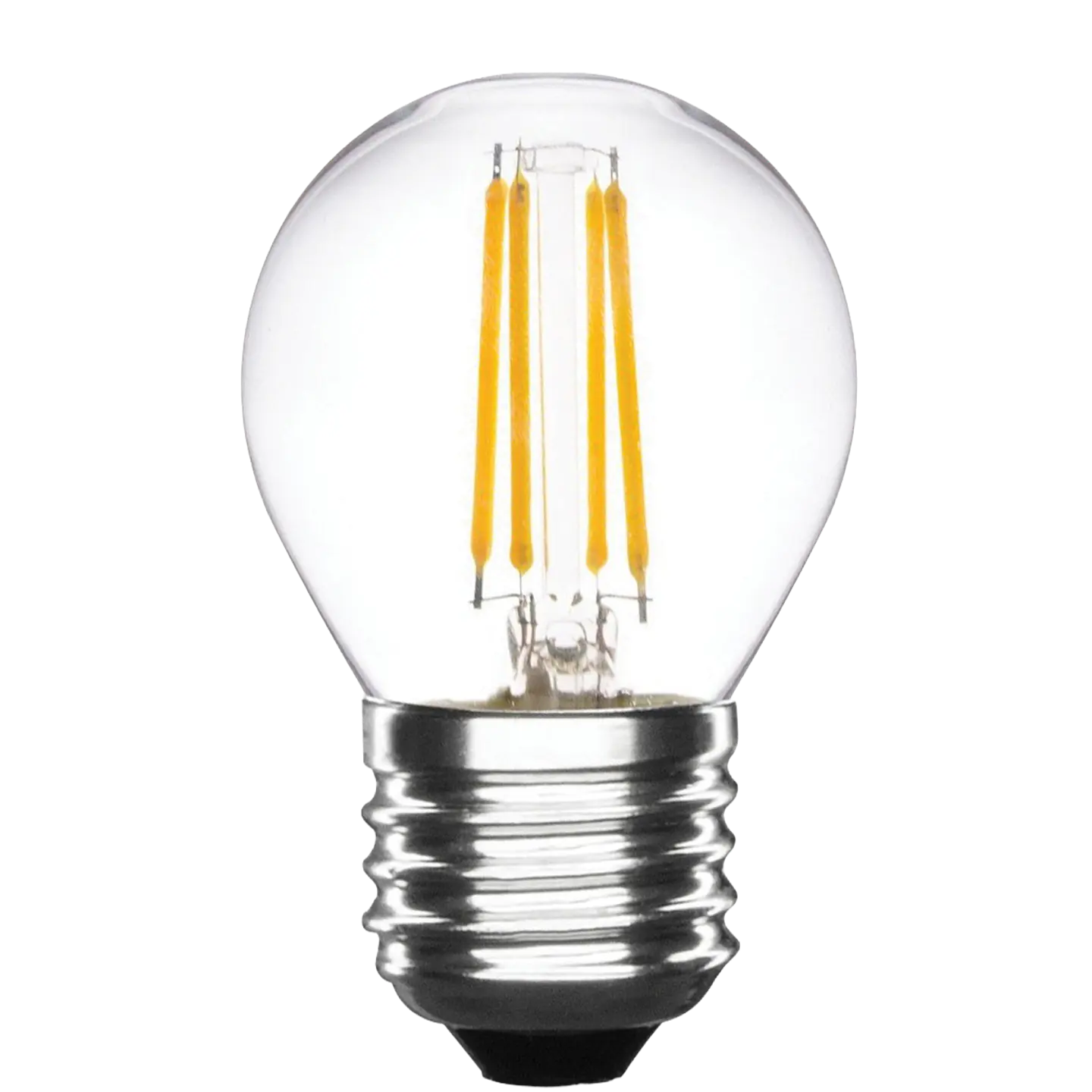4W Lâmpada G45 Filamentos LED E27 Cristal 3000K 1