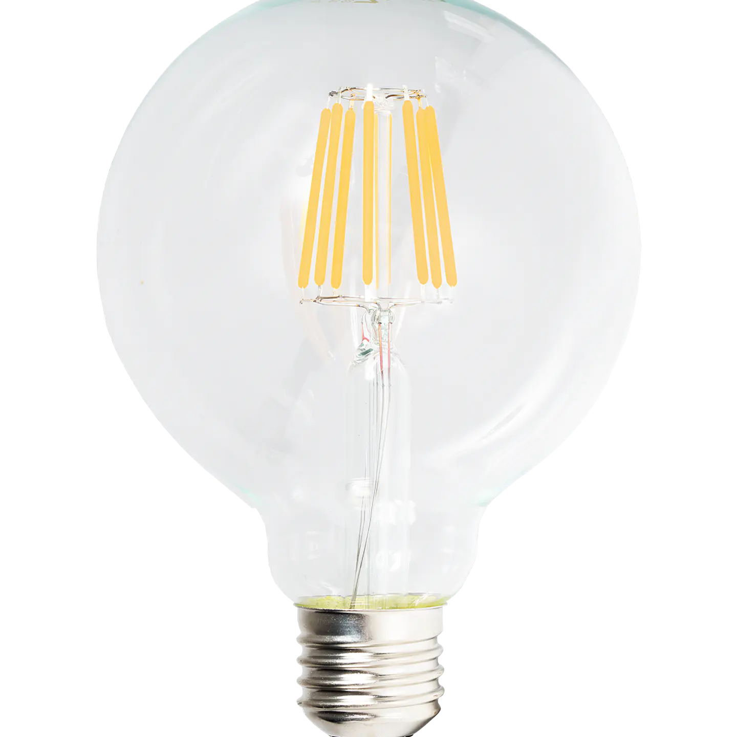 8W Globo G95 Filamentos LED E27 Cristal 3000K 1