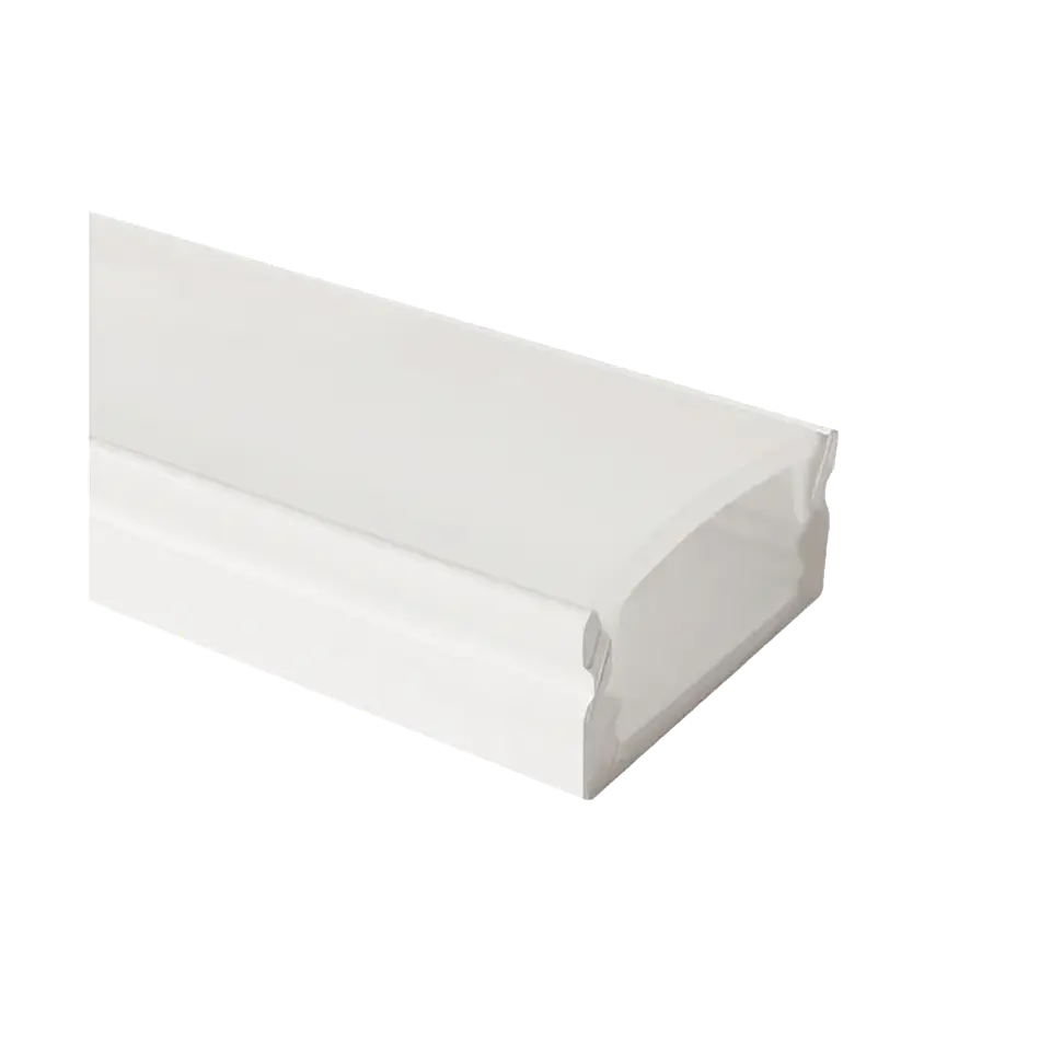 Perfil Alumínio Branco Superfície 2M (L) 17.3 x (A) 7.60 x (I) 12.3mm IP20 1