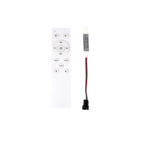 Controlador Fita  SPI Basic White c/ Comando