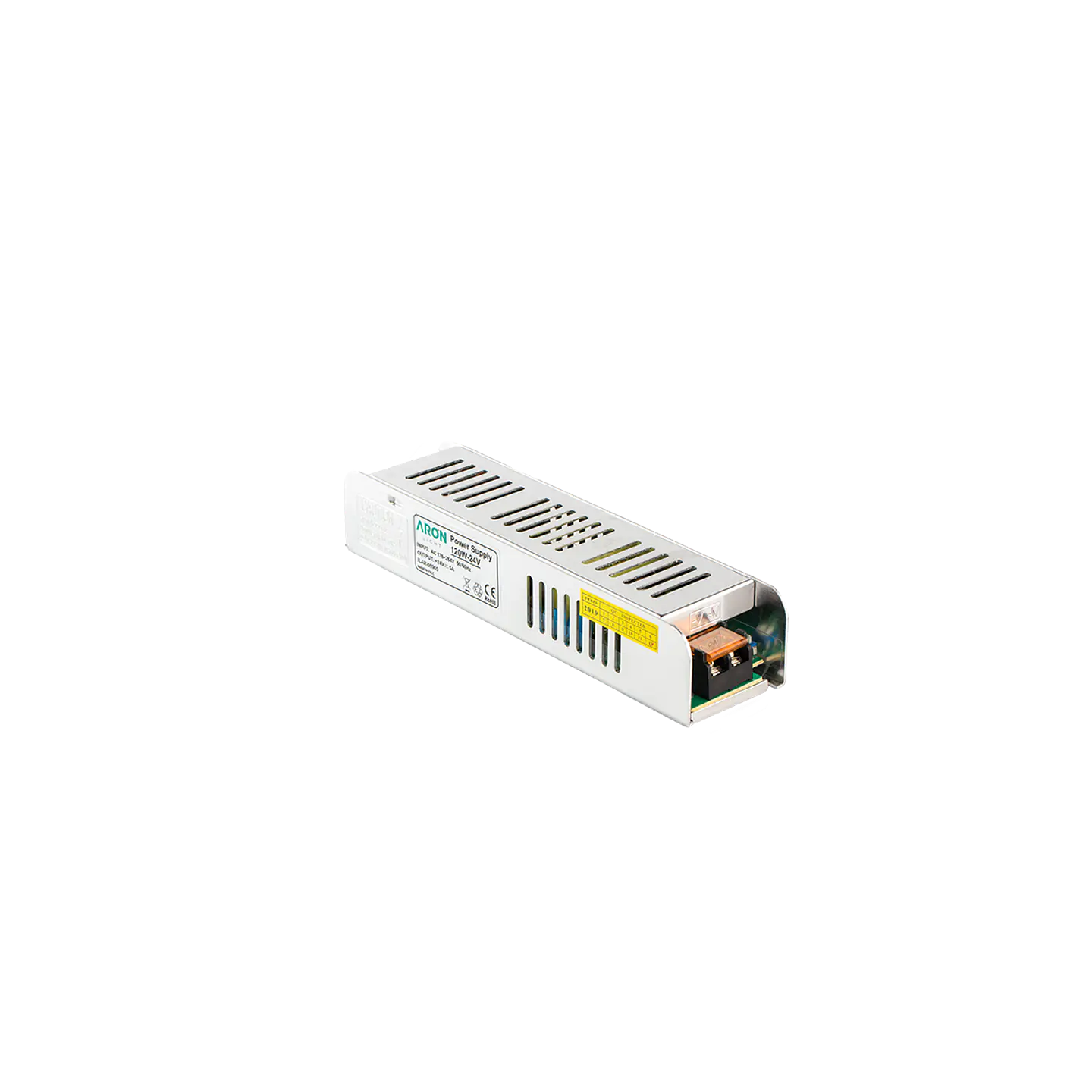 60W Fonte Alimentação metal perfurado 12Vdc 5A IP20 1