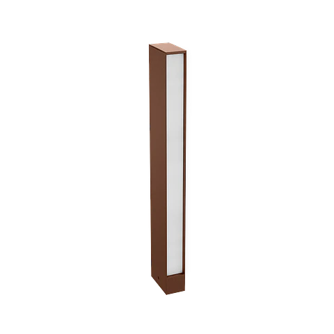 Tery II 2x6W H600 - Corten RAL 8002 3000K IP65