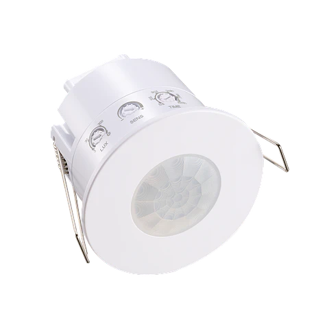 Sensor Presença PIR Encastrar Teto IP54