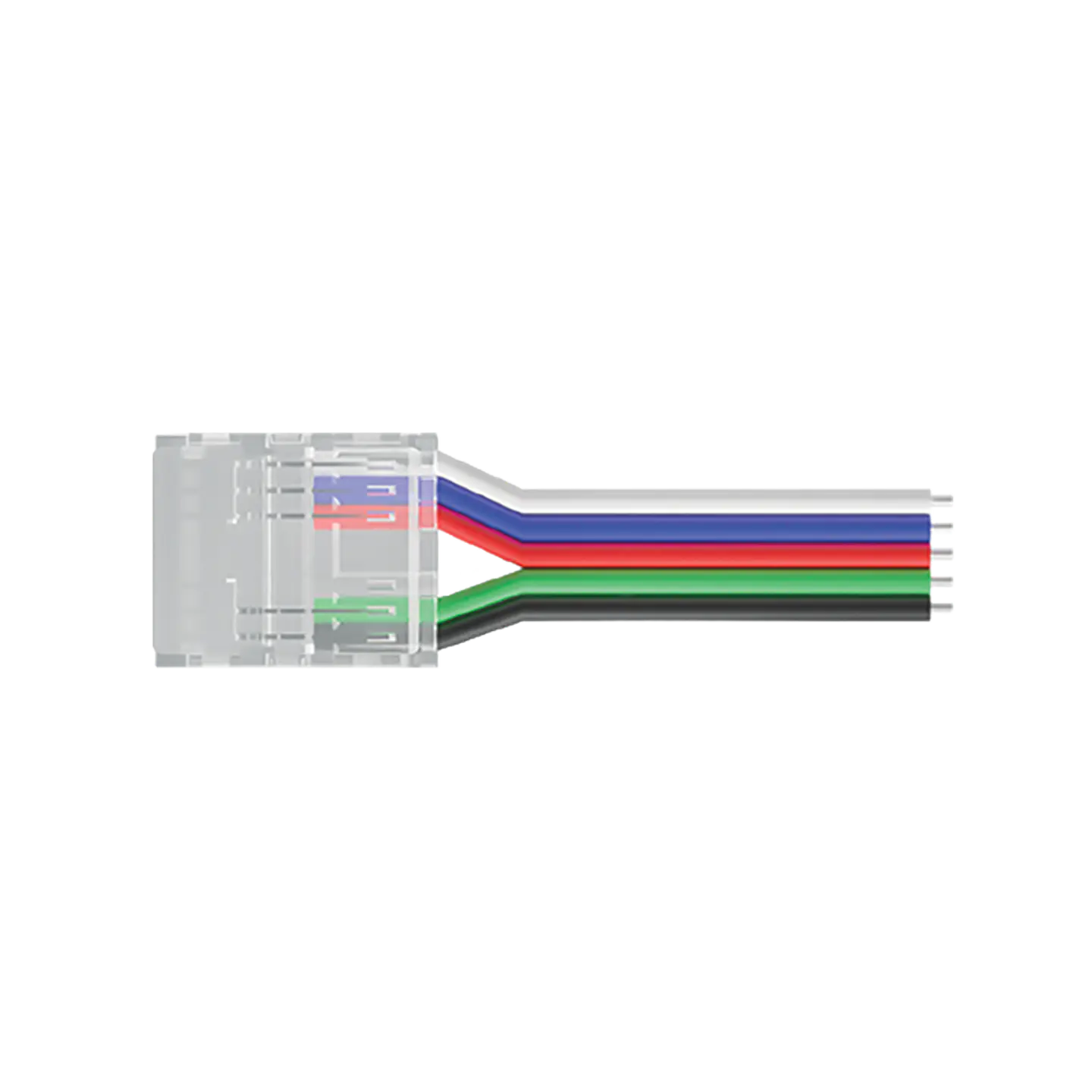 Conector+Cabo 12mm RGBW COB 1