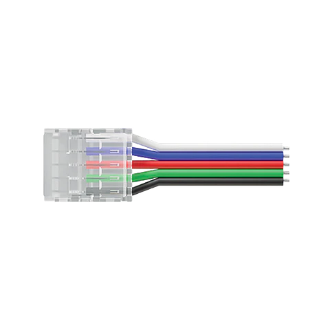 Conector+Cabo 12mm RGBW SMD