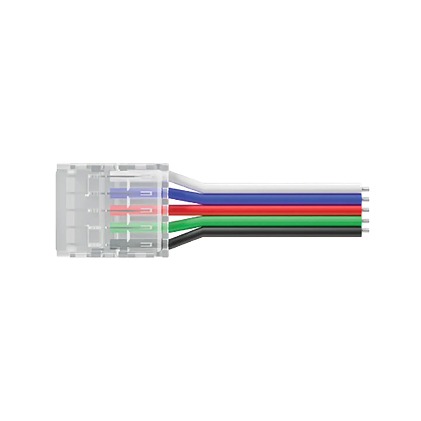 Conector+Cabo 12mm RGBW SMD 1