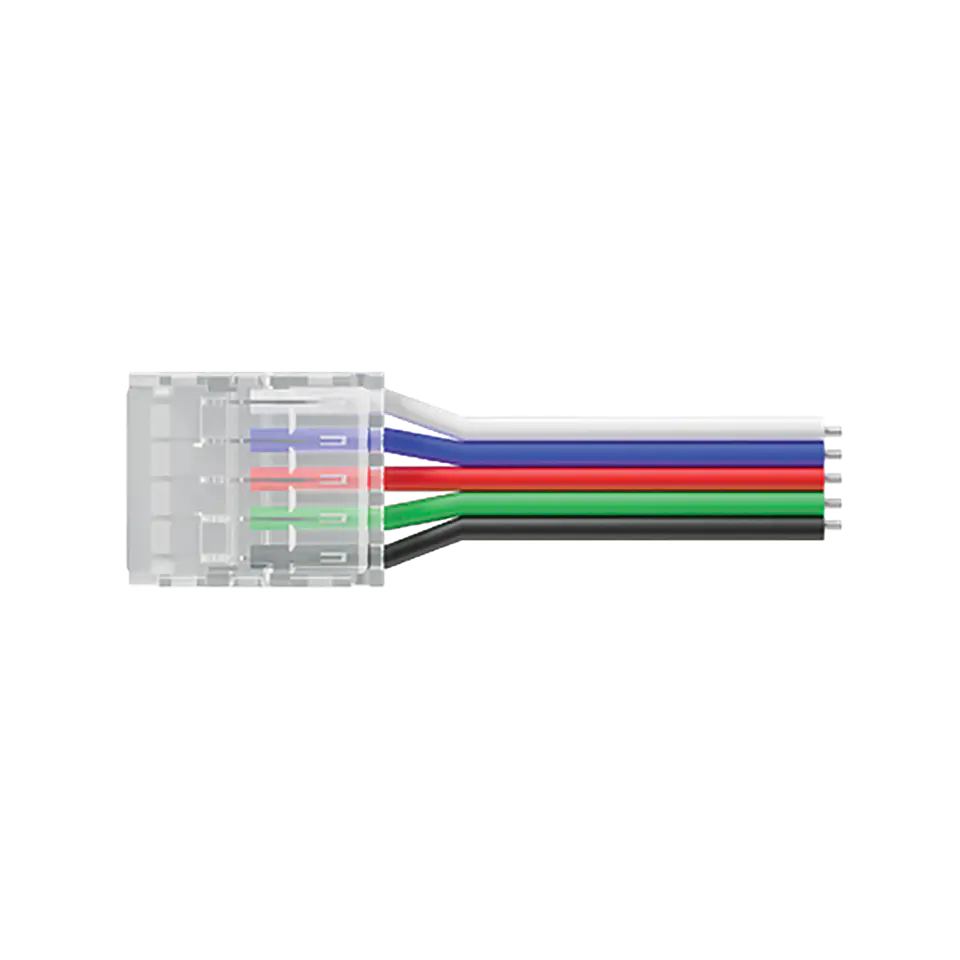 Conector+Cabo 12mm RGBW SMD 1