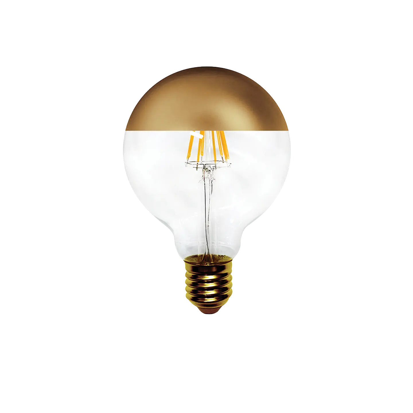 6W Globo G95 Filamento LED E27 Gold 3000K 1