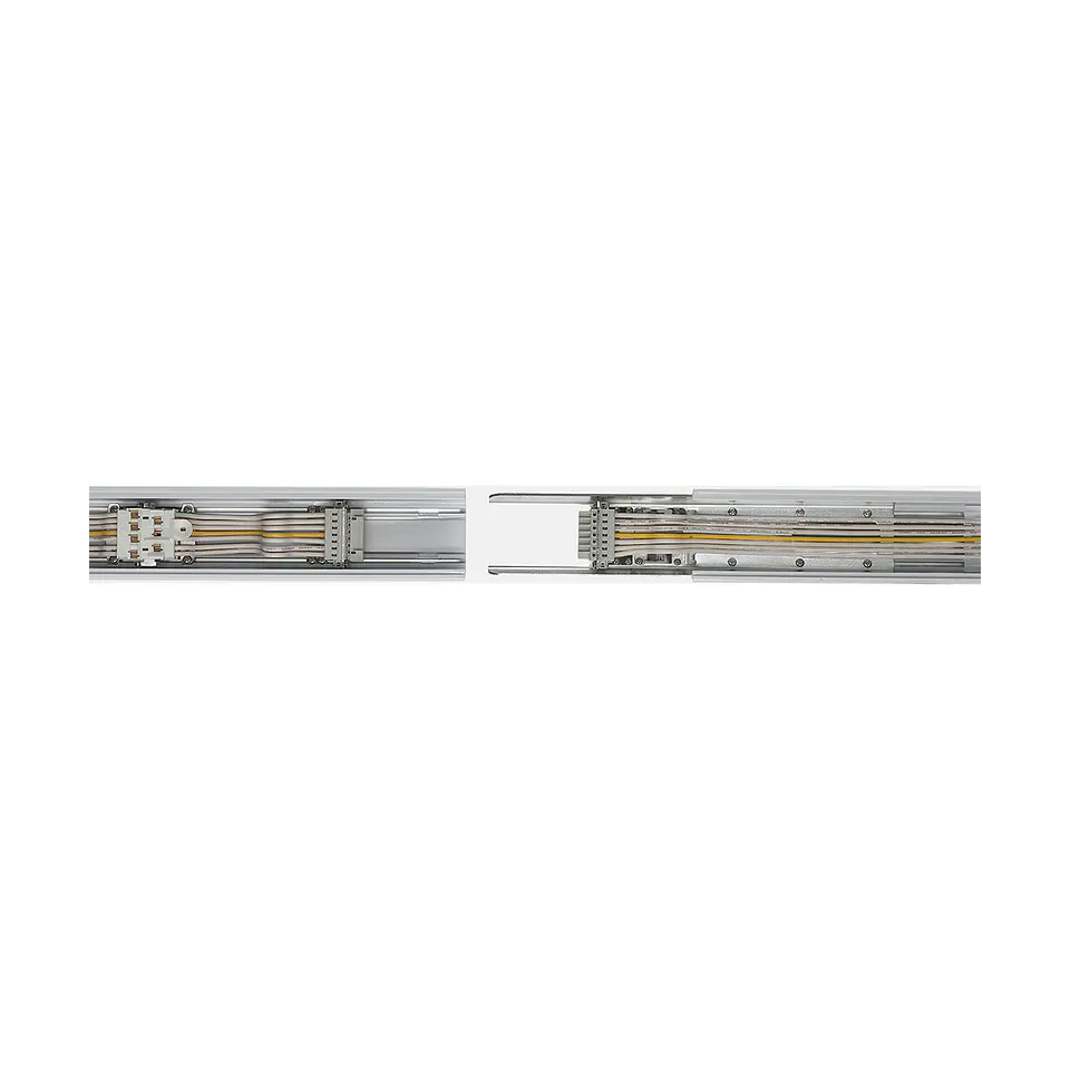 Calha Final Trunking 5 Fios 1500mm - Branco IP20 1