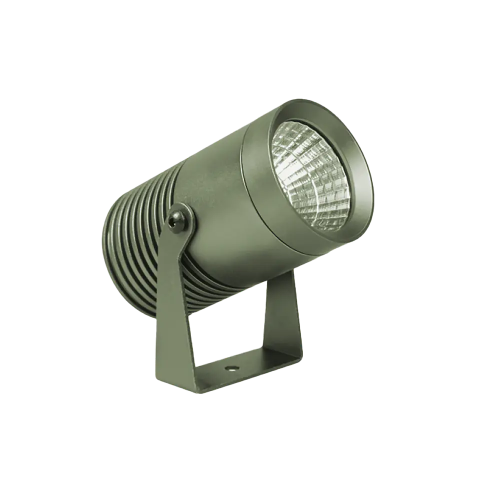 Vall Projector 15W 25° - Verde RAL6003 3000K IP67 1