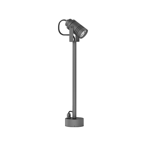 Tulip Projector 1x GU10 max. 35W - Cinzento IP54
