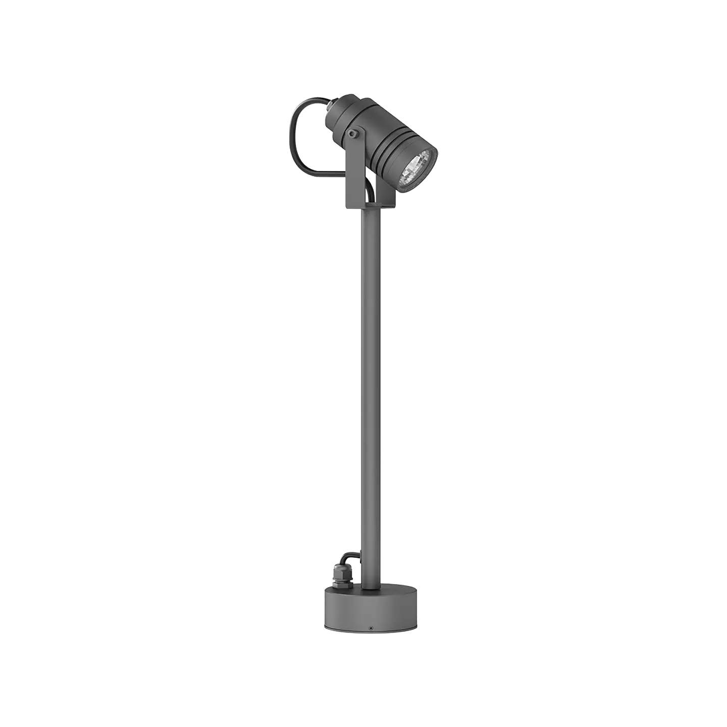Tulip Projector 1x GU10 max. 35W - Cinzento IP54 1