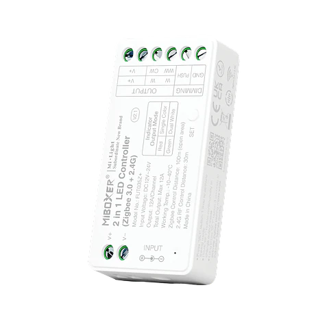 Controlador Fita Branco/CCT FUT035Z+ (2.4GHz + ZigBee) IP20