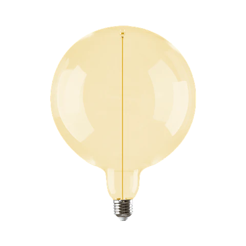 2.4W G125 Cristal Dimável 2200K