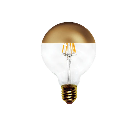 6W Globo G95 Filamento LED E27 Gold 2200K