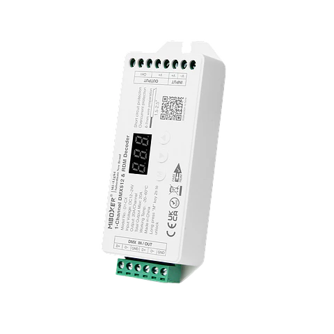 Controlador Fita Branca DMX512 RDM 20A D1-CX IP20