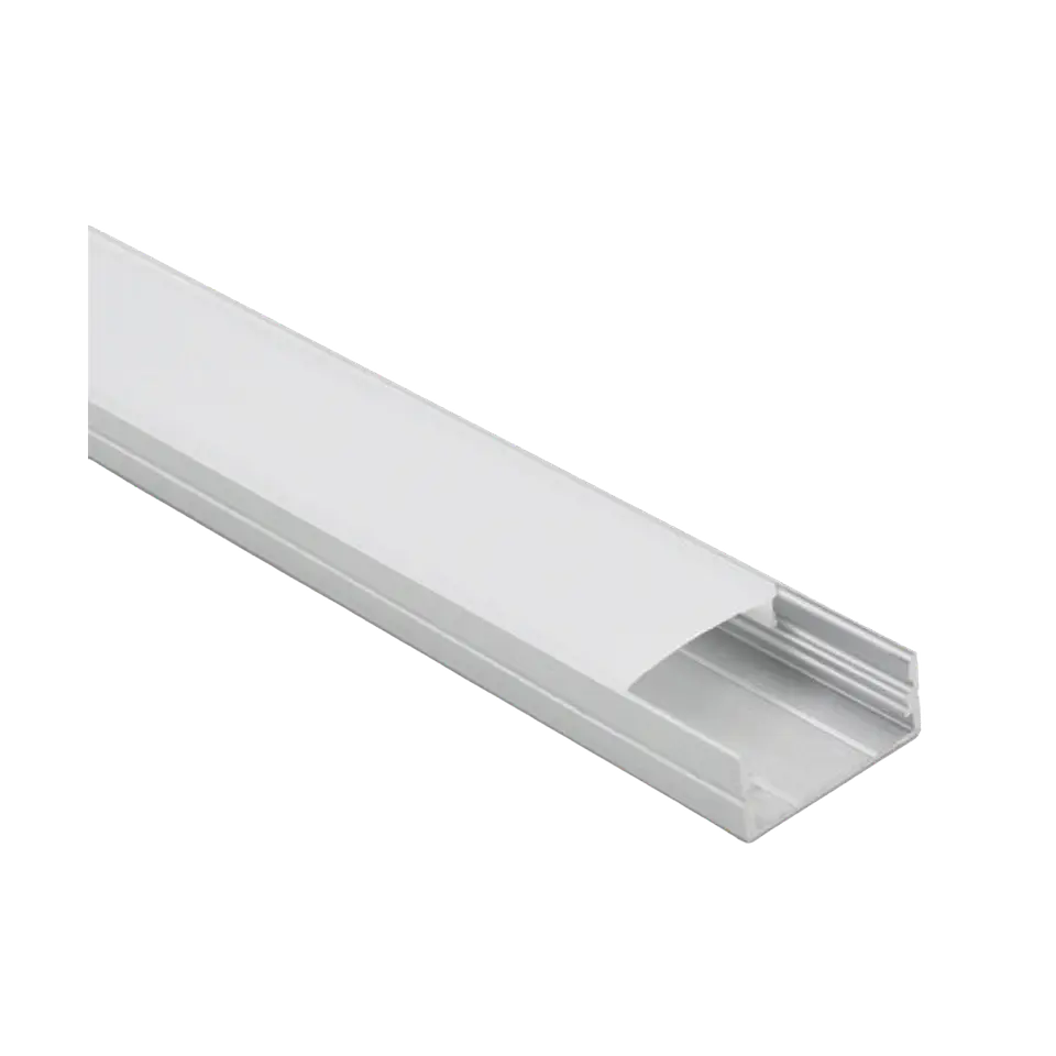 Perfil Alumínio Superfície 2M (L) 23.5 x (A) 10 x (I) 20mm IP20 1
