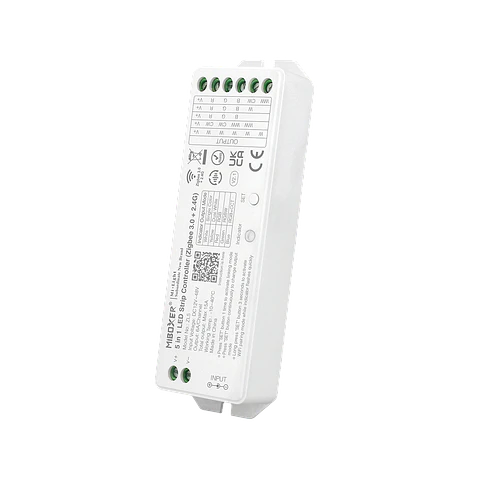 Controlador Fita 5 em 1 (W/CCT/RGB/RGBCCT) ZigBee 15A ZL5 IP20