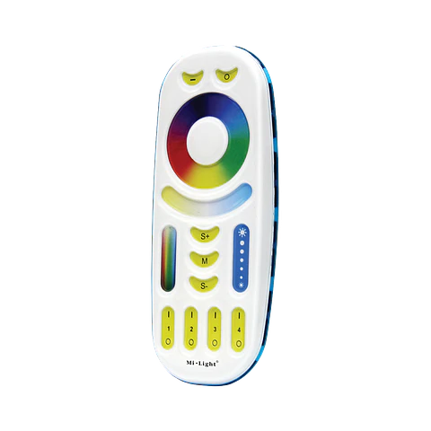 Comando Wireless RGB+CCT 4 Zonas FUT092 