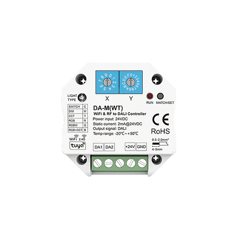 Módulo DALI WiFi+RF (24V) DT6/DT7/DT8 IP20