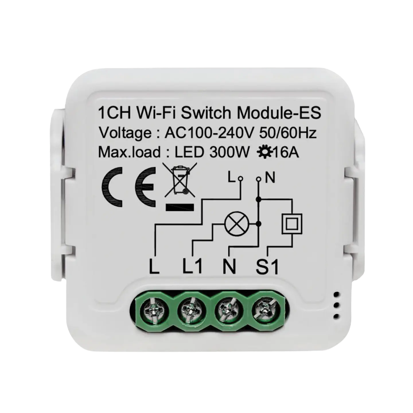 Mini Switch WiFi 16A com Power Meter 1