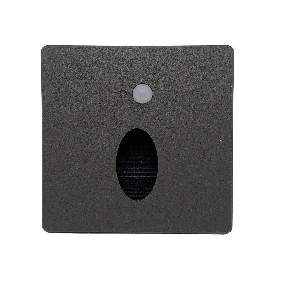 Espelho Meller II Sensor Oval - Cinzento 1
