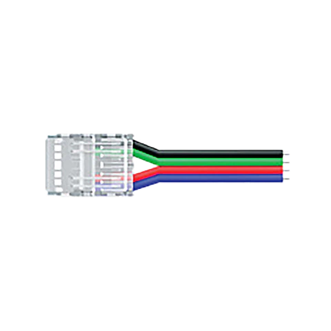 Conector+Cabo 10mm RGB COB