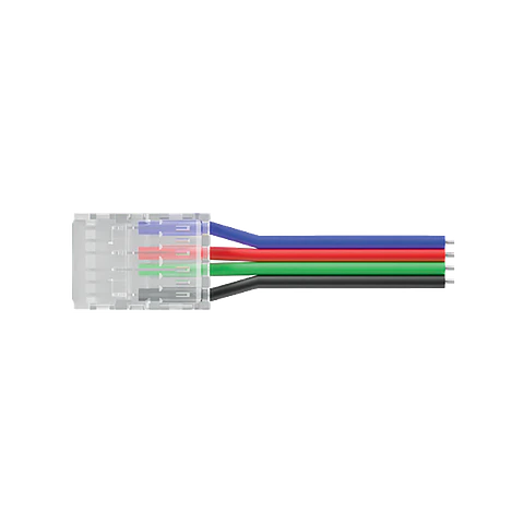 Conector+Cabo 10mm RGB SMD