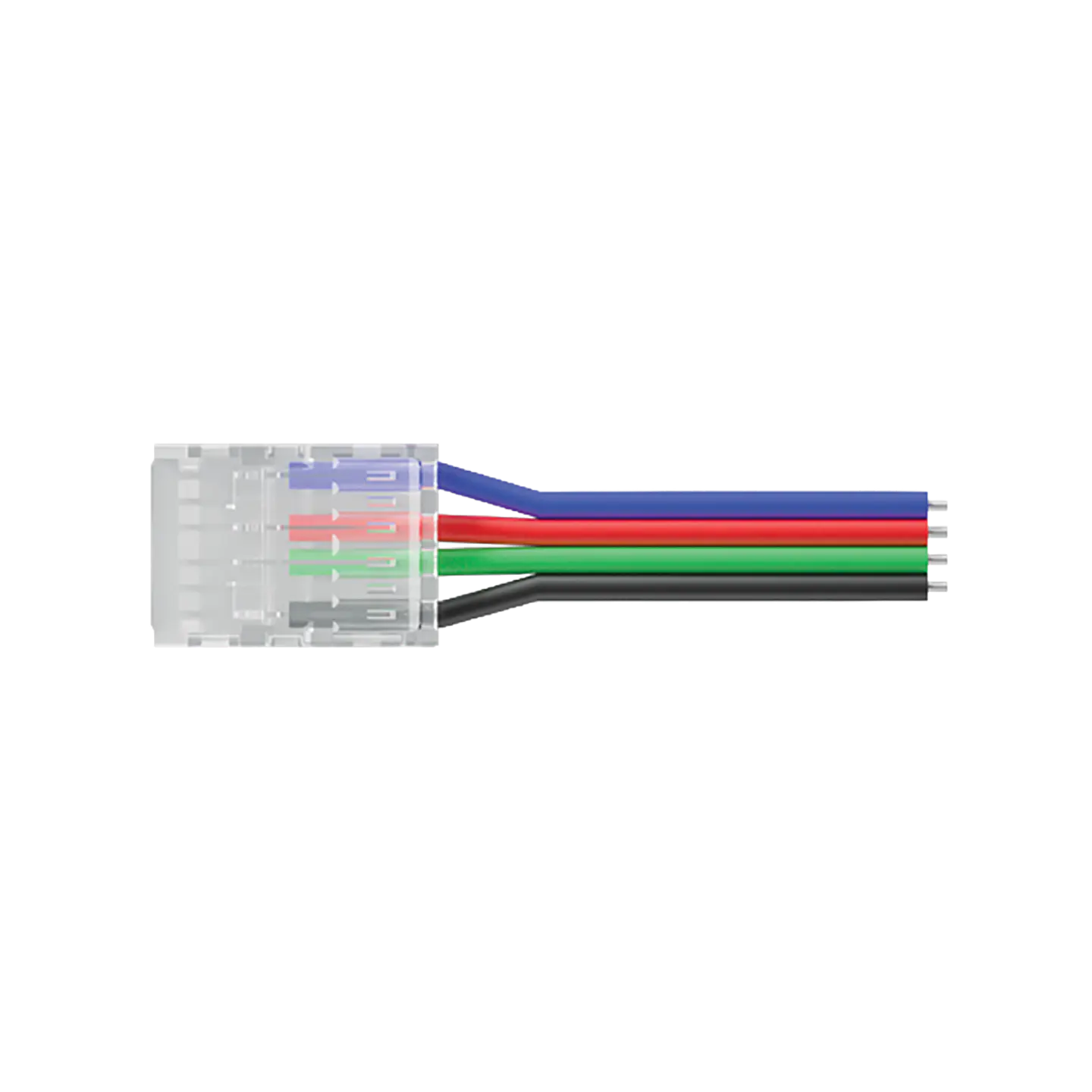 Conector+Cabo 10mm RGB SMD 1