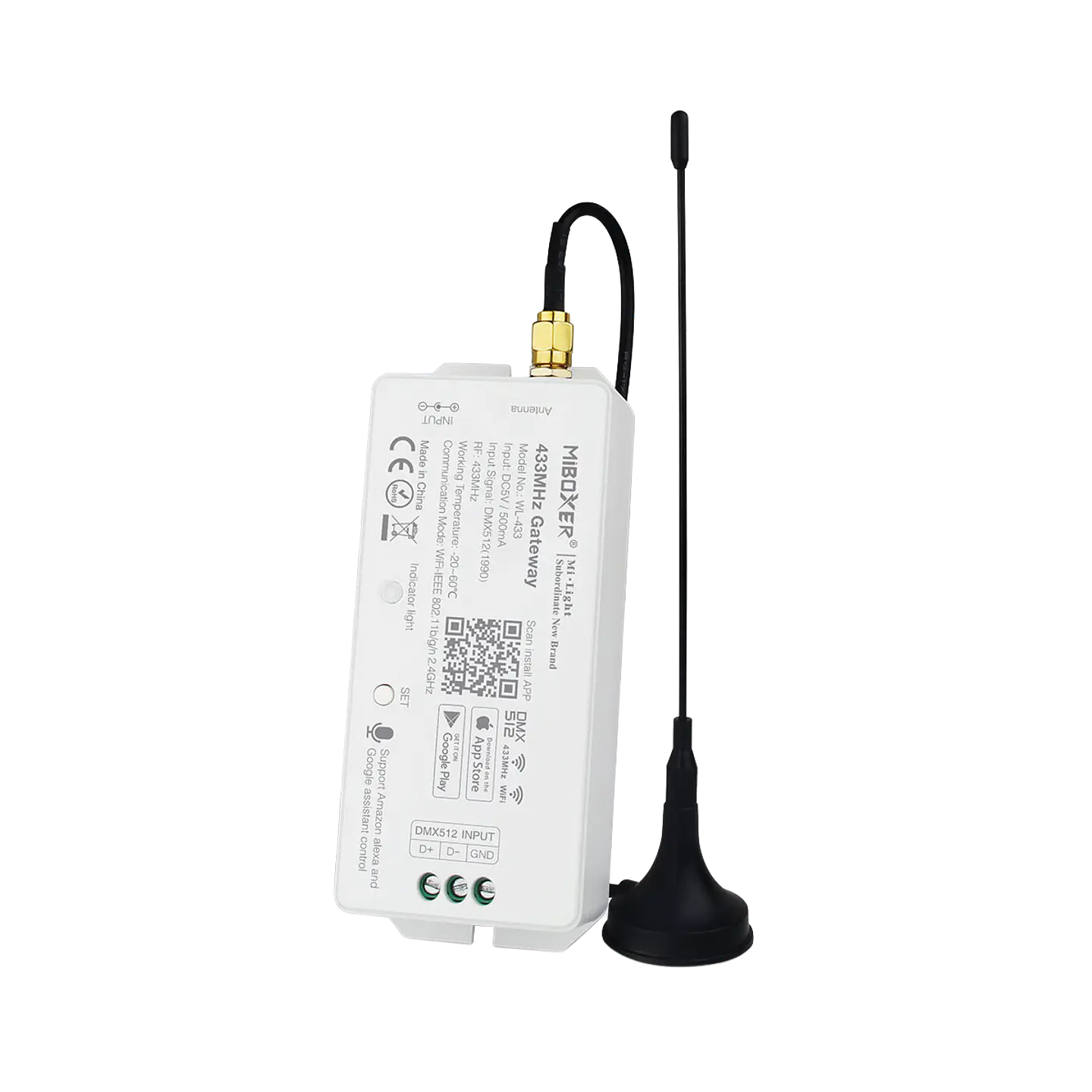 Gateway WiFi-433MHz WL-433 IP20 1