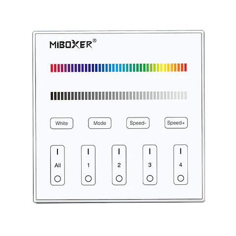 Controlador Master Parede DMX X4 RGBW