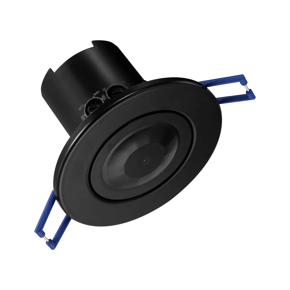 ST40C 360º Encastrar Teto - All Black IP20 1