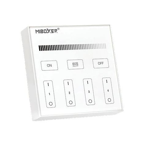 Painel Wireless 4 Zonas Touch Dimming B1 IP20