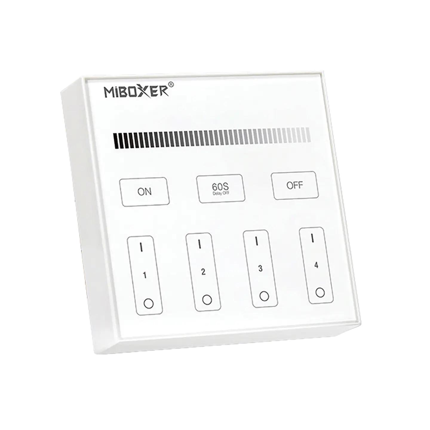Painel Wireless 4 Zonas Touch Dimming B1 IP20 1